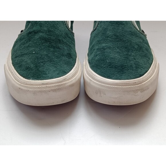 Vans Slip-On 59 Pig Suede sneakers Green Men's 8 Women's 9.5 - Picture 3 of 10